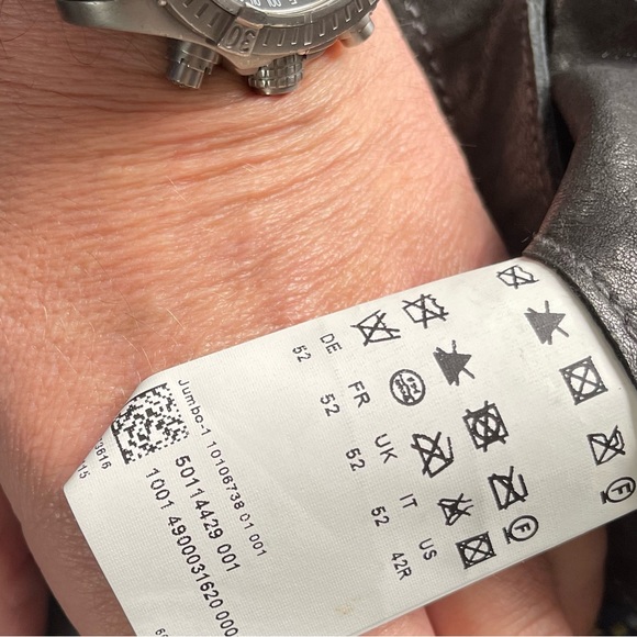 🔥Hugo Boss embossed lamb leather jacket🔥 - Picture 5 of 6